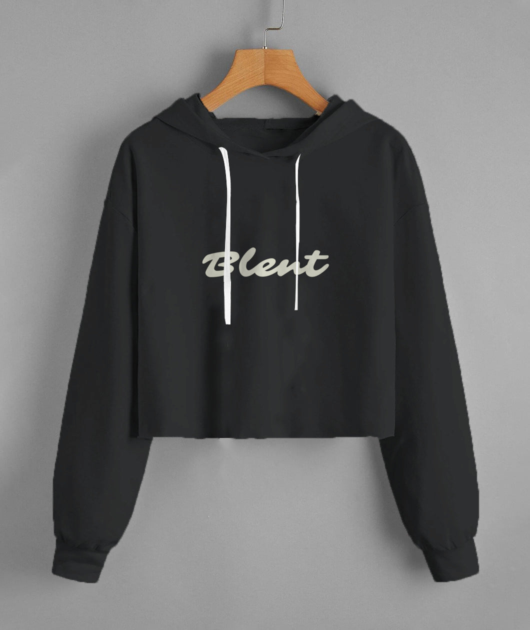 Lady'S Cropped Hoodie | Independent Trading Co. AFX64CRP
