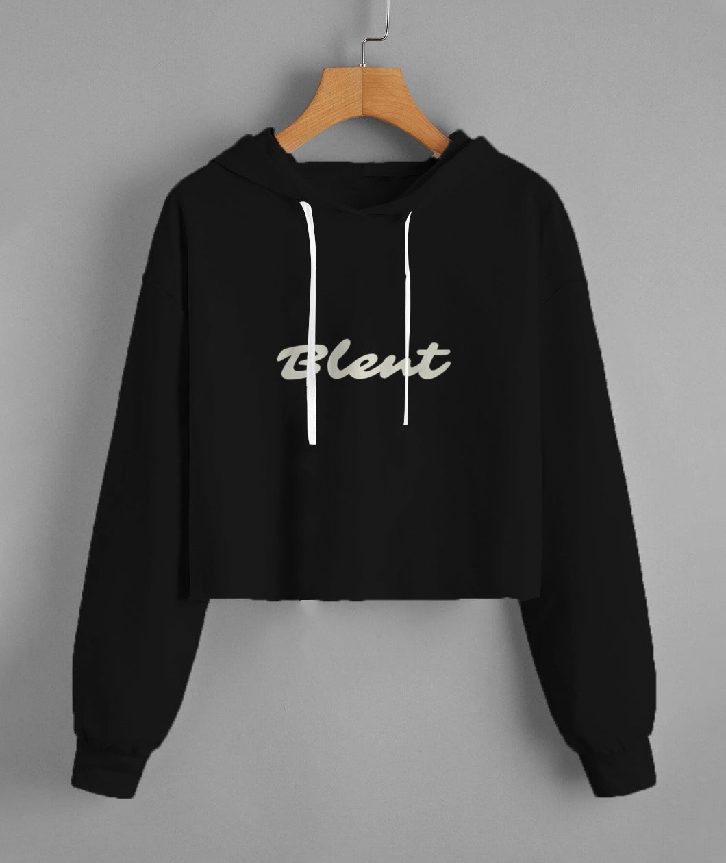 Lady'S Cropped Hoodie | Independent Trading Co. AFX64CRP
