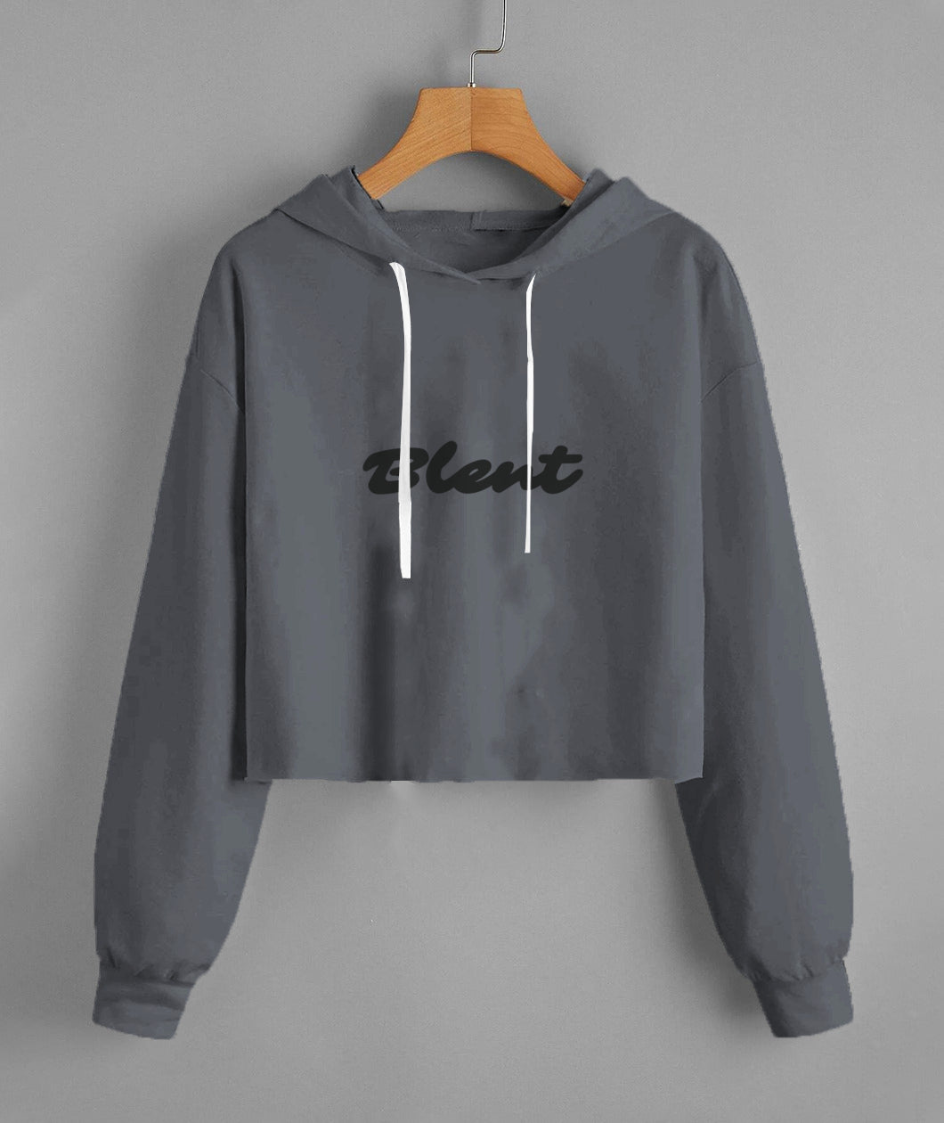 Elevate Your Style with the Lady's Fleece Cropped Hoodie from Lane Seven - Comfort Meets Chic!