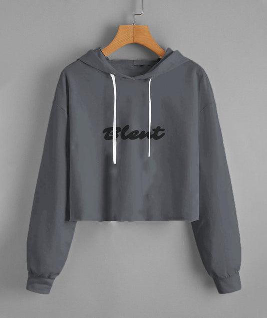 Elevate Your Style with the Lady's Fleece Cropped Hoodie from Lane Seven - Comfort Meets Chic!